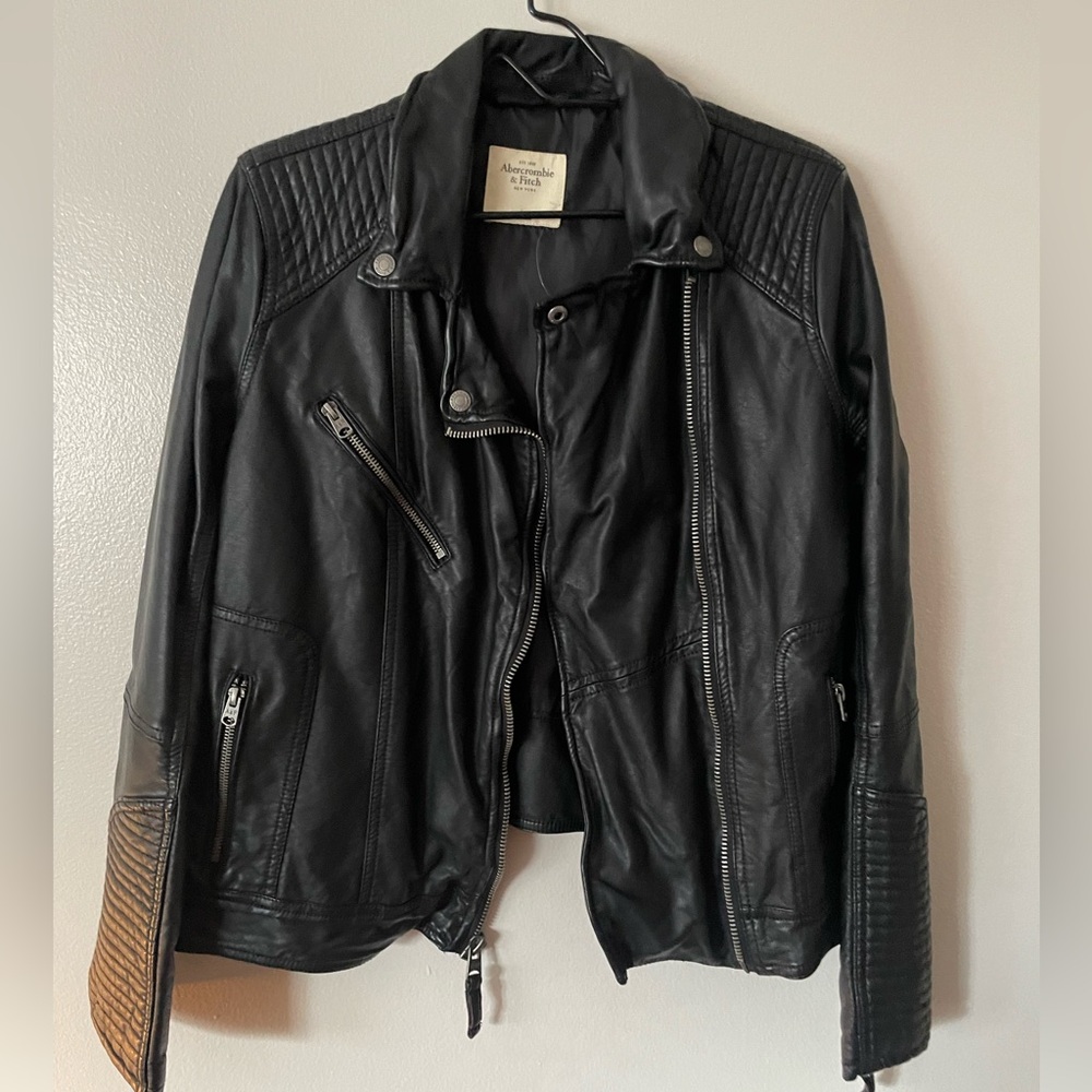 Abercrombie & Fitch Leather Jacket